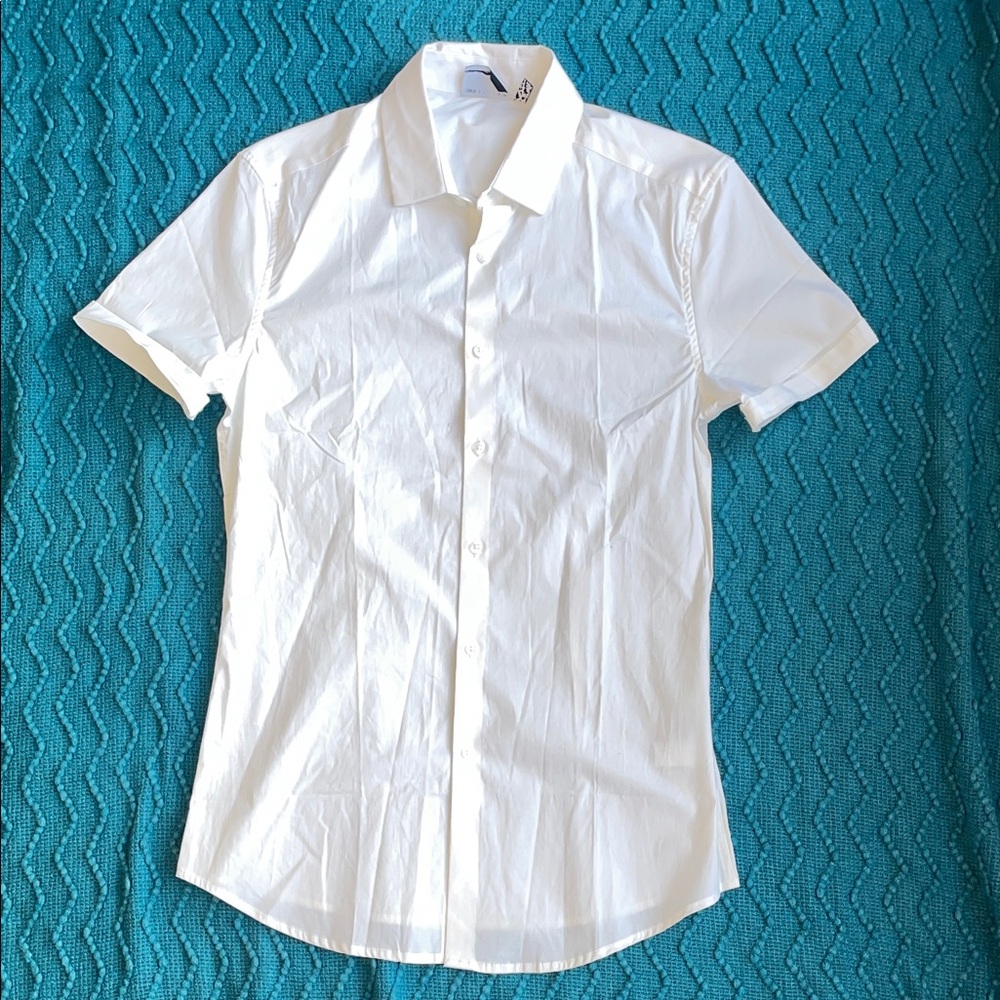 ASOS White Casual Button Down Shirt